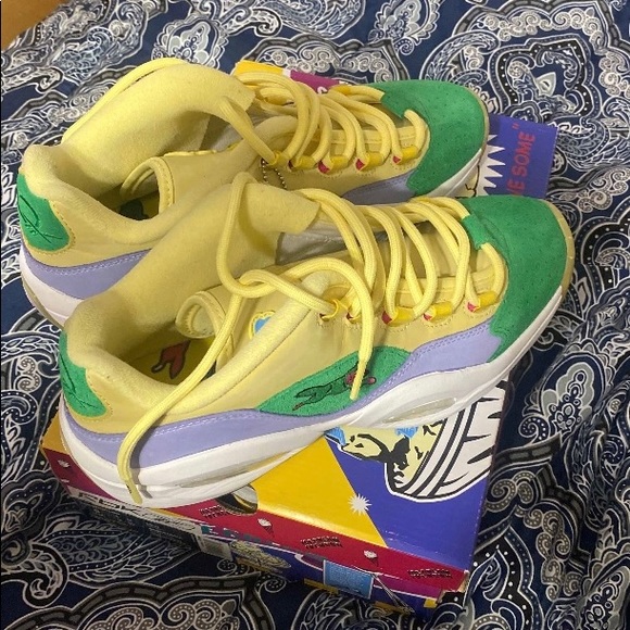 Cream Shoes Reebok Ice Cream On Feet Reebok Shoes Bbc Ice Cream X